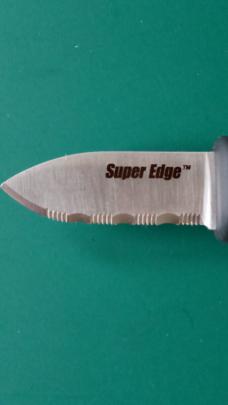 Cold Steel Super Edge Small Fix Blade Neck / Keychain Knife Used Good Condition
