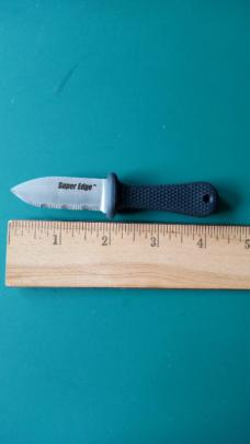 Cold Steel Super Edge Small Fix Blade Neck / Keychain Knife Used Good Condition