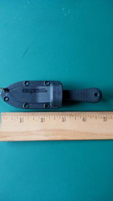 Cold Steel Super Edge Small Fix Blade Neck / Keychain Knife Used Good Condition