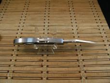 SPYDERCO SEKI-CITY JAPAN STAINLESS VINTAGE 1994 COIS WORKER LIGHT USE KNIFE & LEATHER BELT SHEATH