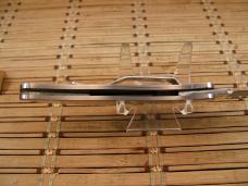 SPYDERCO SEKI-CITY JAPAN STAINLESS VINTAGE 1994 COIS WORKER LIGHT USE KNIFE & LEATHER BELT SHEATH