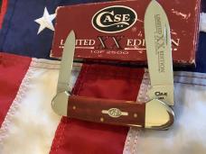 1999 Case xx Canoe w/ Red Bone Handles (mdl# 62131) Saturn Shield & 1 of 2500 -NOS & Minty