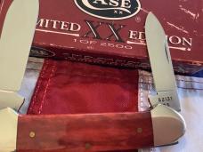 1999 Case xx Canoe w/ Red Bone Handles (mdl# 62131) Saturn Shield & 1 of 2500 -NOS & Minty