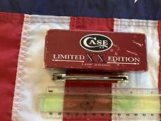 1999 Case xx Canoe w/ Red Bone Handles (mdl# 62131) Saturn Shield & 1 of 2500 -NOS & Minty