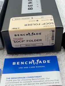Benchmade 391SBK SOCP Folder First Production #860 / 1200 New In Box Made In USA