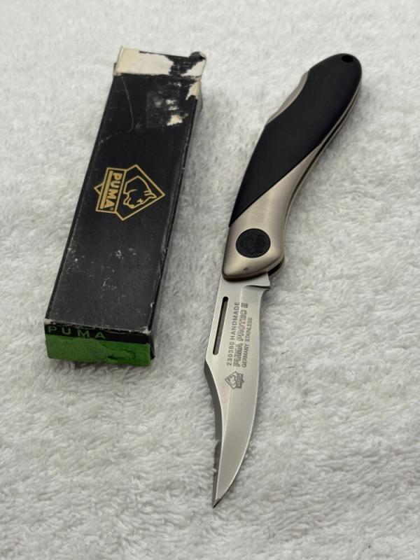 Puma Protec II Folding Lockback Knife Made n Germany Puma Protec II Folding Lockback Knife Made n Germany