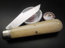 Great Eastern Cutlery Waynorth #86 The Rider Harness Jack Smooth White Bone Charlie Campagna SFO GEC