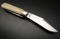 Great Eastern Cutlery Waynorth #86 The Rider Harness Jack Smooth White Bone Charlie Campagna SFO GEC
