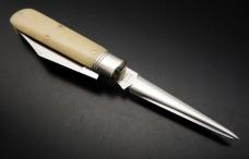 Great Eastern Cutlery Waynorth #86 The Rider Harness Jack Smooth White Bone Charlie Campagna SFO GEC