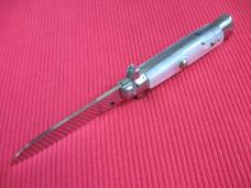 Vintage Italian DERBY Style BOLSTER Button Open/Close STILETTO Switchblade Knife - Mint !