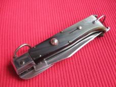 Vintage Italian 5 Blade Zoppis Jaguar Ring Pull Switchblade Knife