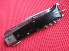 Vintage Italian 5 Blade Zoppis Jaguar Ring Pull Switchblade Knife