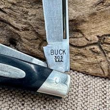 Buck USA Vintage Model 303 Cadet Three Blade Stockman Folding Pocket Knife (20)