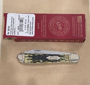 Case 2021 PW Olive Green Peach seed Copperhead New in original box