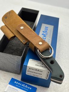 Benchmade 162 Bushcrafter Fixed Blade Sheath Knife Made In USA New In Box