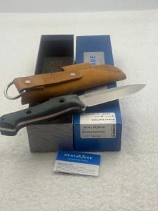 Benchmade 162 Bushcrafter Fixed Blade Sheath Knife Made In USA New In Box