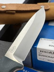 Benchmade 162 Bushcrafter Fixed Blade Sheath Knife Made In USA New In Box