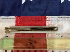 Rare 1997 Bulldog Brand HAND MADE 2 Blade Doctor Knife w/ Mother of Pearl Handles +Green Snake Etch