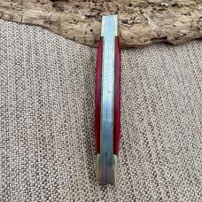 BUCK 372 Collector’s Edition 2006 Two Blade Red Bone Muskrat Folding Knife (116)