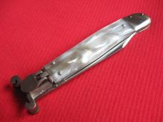 Vintage Large SPANISH ShotShell Puller Leverlock Switchblade Knife 