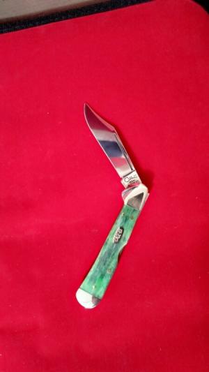 1998 Green Appaloosa bone Large Copperlock 