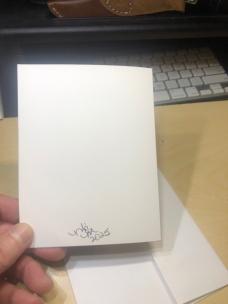 Custom Knife Greeting Card