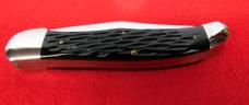 KABAR CLUB KNIFE FOLDING HUNTER 1996 GREEN BONE FOLDING HUNTER  5" MINT #1709 UNUSED SUPER CATCH
