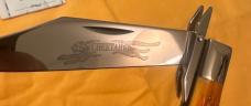 2002 Case XX Tequila Sunrise Cheetah w/ Bullet Shield. Beautiful knife in Mint Condition!  1 of 500.
