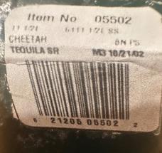 2002 Case XX Tequila Sunrise Cheetah w/ Bullet Shield. Beautiful knife in Mint Condition!  1 of 500.