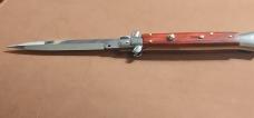 11"FRANK BELTRAME 4MM "RED HEART WOOD" "EXTREMELY NICE "ITALIAN STILETTO
