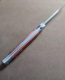 11"FRANK BELTRAME 4MM "RED HEART WOOD" "EXTREMELY NICE "ITALIAN STILETTO