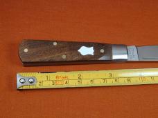 Dollar Knife Co. Smooth Franciscan Walnut with White Shield Jack Knife from Cooper Cutlery USA FW WS