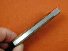 Dollar Knife Co. Smooth Franciscan Walnut with White Shield Jack Knife from Cooper Cutlery USA FW WS