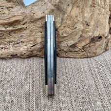Owl Head Trapper Solingen Black Handle Traditional 2 Blade Pocket Knife (136)