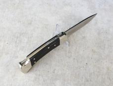 Buck 110 Folding Hunter Knife - Nickel Silver S30V Drop Point Blade - NEW
