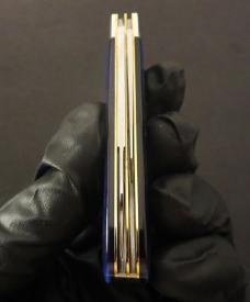 Great Eastern Cutlery Northfield #14 Navy Blue Smooth Bone Gentlemen's Jack GEC 143223