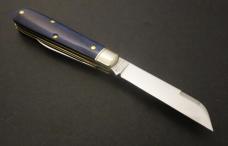 Great Eastern Cutlery Northfield #14 Navy Blue Smooth Bone Gentlemen's Jack GEC 143223