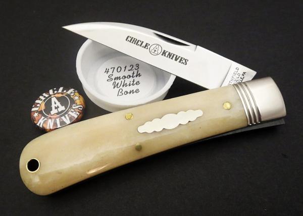 Great Eastern Cutlery Northfield #47 Viper Smooth White Bone SFO GEC 470123