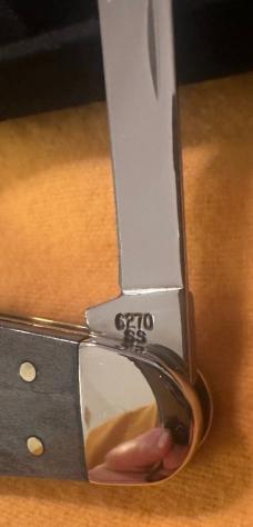 2000 CaseXX Snowshoe*ERROR*Nicknamed “The Outlaw” due to USA Stamping being left off.C info in pics.