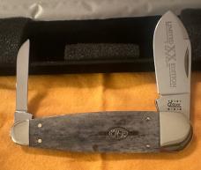 2000 CaseXX Snowshoe*ERROR*Nicknamed “The Outlaw” due to USA Stamping being left off.C info in pics.