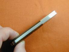 Great Eastern Cutlery GEC Smooth Brown Burlap Micarta Boom Town Barlow Knife 862125 420HC Stainless