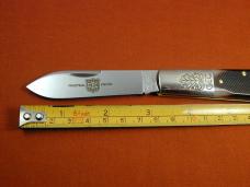 Great Eastern Cutlery GEC Classic Brown Sawcut Bone Boom Town Barlow Knife 862125SS 420HC Stainless