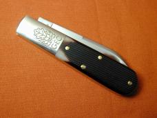 Great Eastern Cutlery GEC Classic Brown Sawcut Bone Boom Town Barlow Knife 862125SS 420HC Stainless