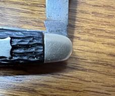 USED SWORD BRAND CAMILLUS CUTLERY CO CAMILLUS NY USA 3 BLADE POCKET KNIFE
