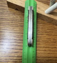USED SWORD BRAND CAMILLUS CUTLERY CO CAMILLUS NY USA 3 BLADE POCKET KNIFE