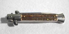 NEW LATEST FRANK BELTRAME 9" GENUINE STAG BAYONET BLADE ITALIAN STILETTO