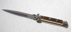 NEW LATEST FRANK BELTRAME 9" GENUINE STAG BAYONET BLADE ITALIAN STILETTO