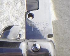 NEW LATEST FRANK BELTRAME 9" GENUINE STAG BAYONET BLADE ITALIAN STILETTO