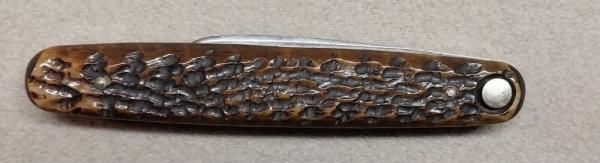 Press Button Knife Co model 100 with etch