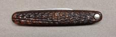 Press Button Knife Co model 100 with etch